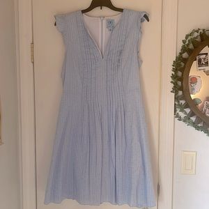 Baby blue mini dress